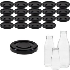 20 Deckel für Glasflaschen