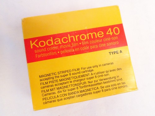 Kodachrome k40 tonfilm super8 - tonfilm,