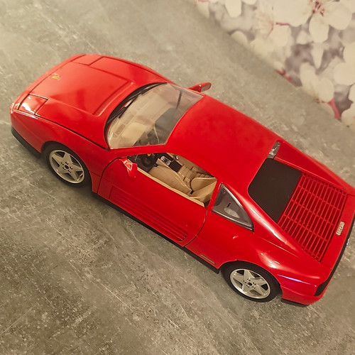 Bburago ferrari 348 rot - ferrari,