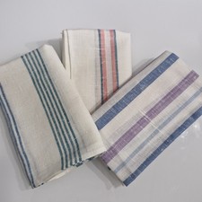 Geschirrtuch Küchentuch - Material: Halb Leinen/ Baumwolle - 50 ×70 Cm 6 Stück