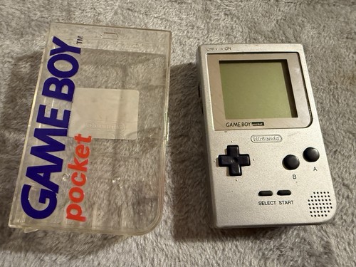 Game boy pocket silber - game, mit