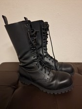 ⭐️Boots and Braces England Boots Stiefel Springerstiefel Leder Schwarz 41/7⭐️