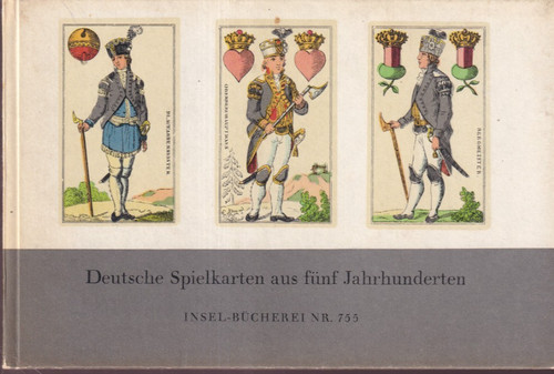 Deutsche spielkarten aus fünf - spielkarten,