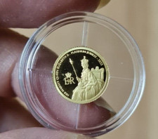 Kongo 2022 - Gold münze Queen