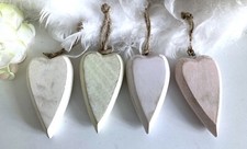 Shabby Herz Holzherz Holz
