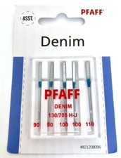 Original Pfaff Jeans Nähmaschinennadeln 130/705 H-J Stärke 90-110