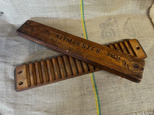 Vintage holz zigarrenpresse - holz,