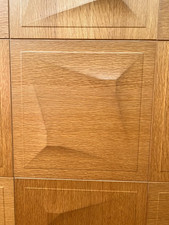 Vintage 3D Wandplatten Holz