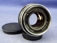 Pancolar 1Q 2/50 / M42 Objektiv Standard aus Jena 2,0 x 50mm / Defekt Bastler