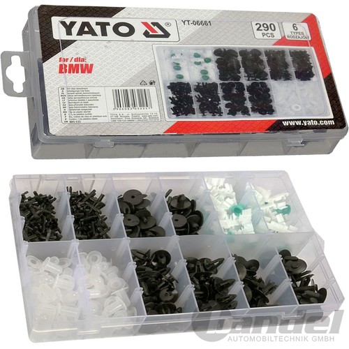 Yato clips klammer sortiment - clips,