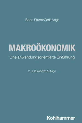Makroökonomik bodo sturm - makroökonomik, |