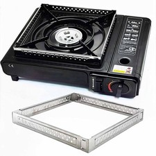 Tragbarer Gasherd-Windschutz