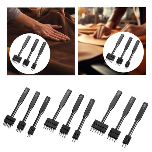 Zinkenlocher set lederhandwerk - set,