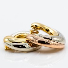 Ohrringe Cartier Trinity 750/18K Mehrfarbiges Gold L: ca. 3.1cm