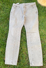 Dream Cotton Damen Stretch Jeans Hose Gr. 40 Grau Reithose