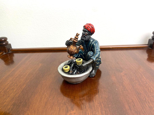 Farbige bronze skulptur wiener - farbige,