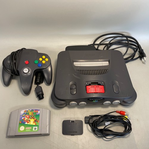 Nintendo n64 konsole mit - /,