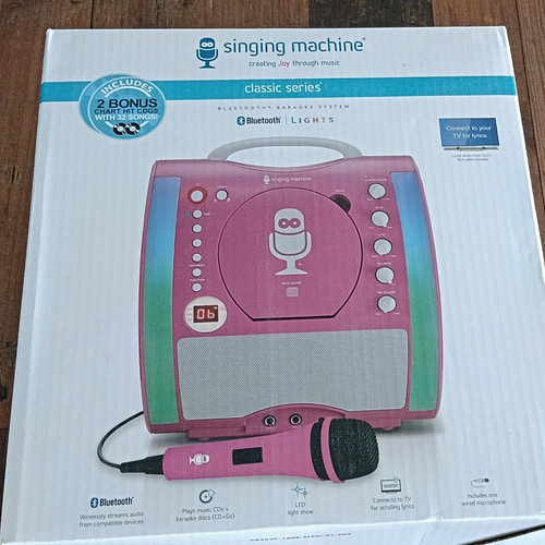 The singing machine sml363p - the,