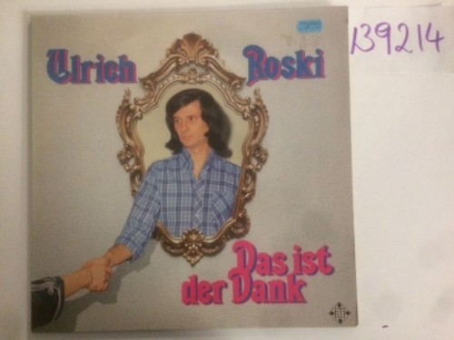Das ist der dank ulrich - ist, dank.