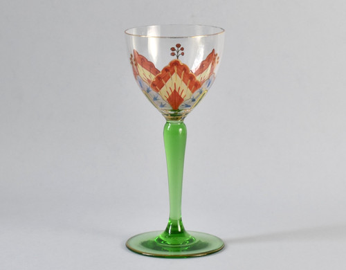 Jugendstil glas likörglas - jugendstil,
