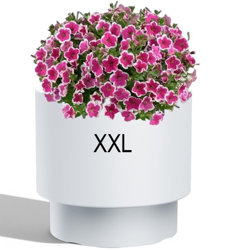 Runder blumenkübel - runder,