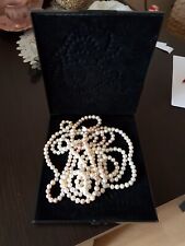 Perlketten Perlen Halskette Süßwasser Zuchtperlen Kette Schmuck