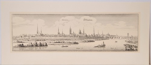 Kupferstich von merian minda - von,
