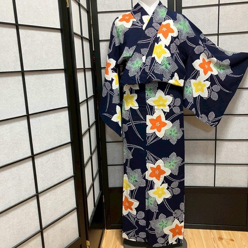 8758 japanischer yukata - yukata, damen