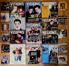 VISIONS 2006/11 Musikzeitschriften + allen Heft CD's/Sammlerzustand/Top Preis/
