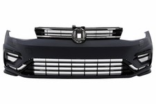 Stoßstange Kühlergrill für VW Golf VII 7 2013-2017 7.5 MOPF R-Line Design Grille