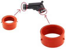 2x RESONATOR DICHTUNG FÜR