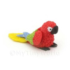 Rotes puppenhaus miniatur baby - puppenhaus,