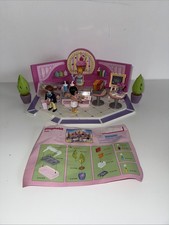 Playmobil City Life 9080 Cafe Cupcake Imbissbude Eisdiele Slush Kuchen Donuts