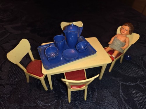 Puppenmöbel set tisch - puppenmöbel,