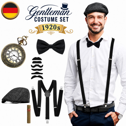 Kostüm herren 20er jahre set - kostüm,