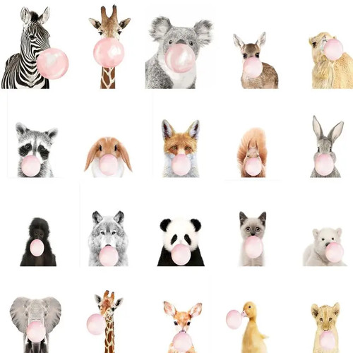 Malerei nach zahlen giraffe - malerei,