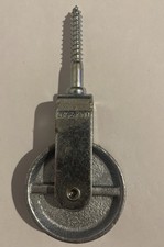 1 x Umlenkrolle Seilrolle Blockseilrolle Metallrolle  50 mm Neu