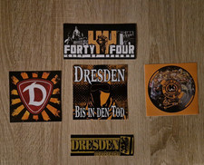 Dynamo Dresden Aufkleber 5 Stück ⚽️⚽️⚽️⚽️⚽️