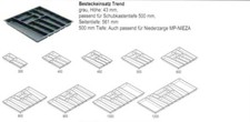 Besteckeinsatz Trend Kunststoff Tiefe 561mm Aufbewahrung Nobilia Küche ab 2013