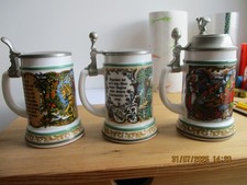 Drei Original Bierkrüge (Bierseidel) von BMF