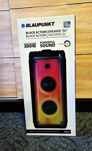 Blaupunkt black action - black, speaker