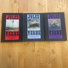 KONVOLUT - JULES VERNE - Verlag Neues Leben, 1972-1978, 3 Bände TOP