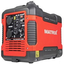 MATRIX Notstromaggregat Stromerzeuger Inverter Benzin leise PG2000iUSB *2.Wahl*