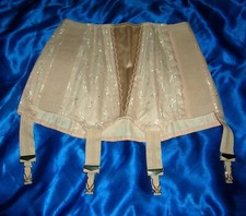 RAR Vintage Triumph Achat Hüfthalter Strapsmieder Gr 68 ROSA Girdle NEU  (d22)