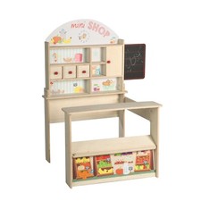 Roba Kids Verkaufsstand Kaufmannsladen mini Shop Holz Natur TOP