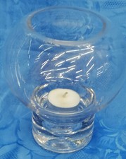 TISCHKERZENHALTER GLAS KUGEL SAGAFORM CANDLE HOLDER PHOTOPHORE LUMINO