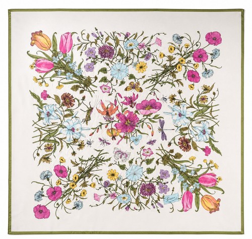 Gucci flora seidenschal - flora,