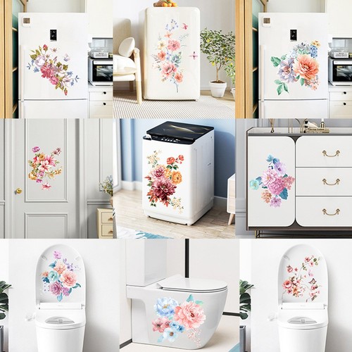 Wandsticker mit blumenmuster - mit,