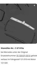 Fensterschlüssel Bakeliz Mercedes Benz Ponton 189 190 219