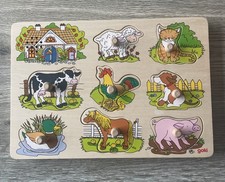 Goki Soundpuzzle Bauernhof